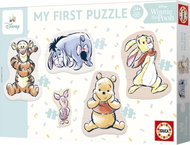 EDUCA Baby puzzle Medvídek Pú 5 v 1, 2 - 5 dílků - Jigsaw Puzzle