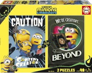 EDUCA Puzzle Mimoni a monstra 2 × 500 dílků - Jigsaw Puzzle