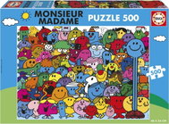 EDUCA Puzzle Mr. Men Little Miss 500 Pieces - Jigsaw Puzzle