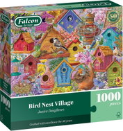 FALCON Puzzle Birdhouses 1000 Pieces - Jigsaw Puzzle