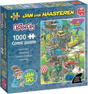 JUMBO Puzzle JvH Oldtimers: Parcel Pandemonium 1000 Pieces - Jigsaw Puzzle