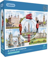 GIBSONS Puzzle Pohled na Londýn 1000 dílků - Jigsaw Puzzle