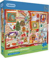 GIBSONS Christmas Memories XL 500-Piece Jigsaw Puzzle - Jigsaw Puzzle