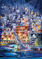 COBBLE HILL Ski Town Puzzle 500 pieces - Jigsaw Puzzle