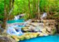 ENJOY Puzzle Tyrkysový vodopád, Thajsko 1000 dílků - Jigsaw