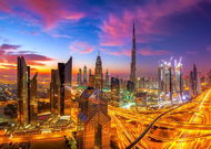 ENJOY Puzzle Úsvit nad Dubají 1000 dílků - Puzzle
