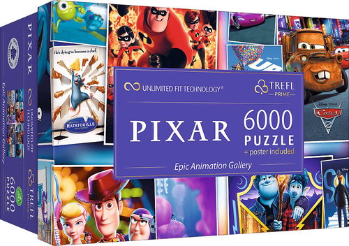 TREFL Puzzle UFT Disney Pixar Epic Animation Gallery 6000 pieces - Jigsaw Puzzle - Main image