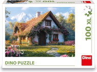 Dino Chata v údolí 100 XL dílků - Jigsaw Puzzle