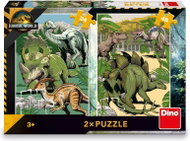 Dino Jurský svět 2v1, 24 + 48 dílků - Jigsaw Puzzle