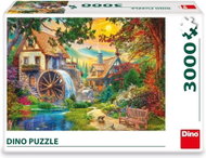 Dino Malebný mlýn 3000 dílků - Jigsaw Puzzle