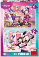 Dino Minnie a Figaro 2v1, 24 + 48 dílků - Jigsaw Puzzle