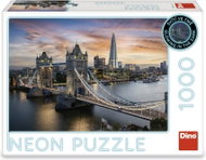 Dino Soumrak nad Tower Bridge 1000 dílků - Jigsaw Puzzle