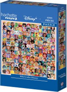 Hachette Kdo je kdo v Disney 1000 dílků - Jigsaw Puzzle