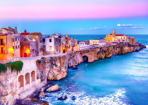 ENJOY Puzzle Vieste, Italy 1000 pieces - Jigsaw Puzzle - Main image