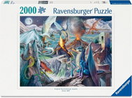 Ravensburger Dračí strážci 2000 dílků - Jigsaw Puzzle