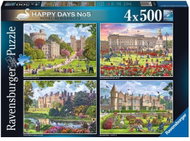Ravensburger Happy Days č. 5: Královské rezidence 4 × 500 dílků - Jigsaw Puzzle