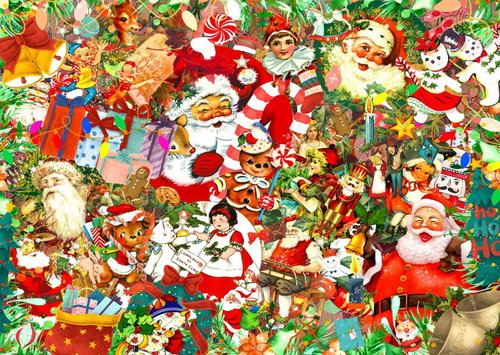 ENJOY Vintage Christmas Puzzle 1000 pieces - Jigsaw Puzzle - Main image