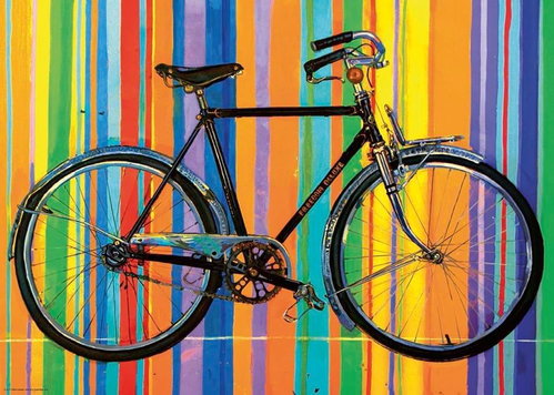 HEYE Puzzle Bike Art: Freedom Deluxe 1000 pieces - Jigsaw Puzzle - Main image