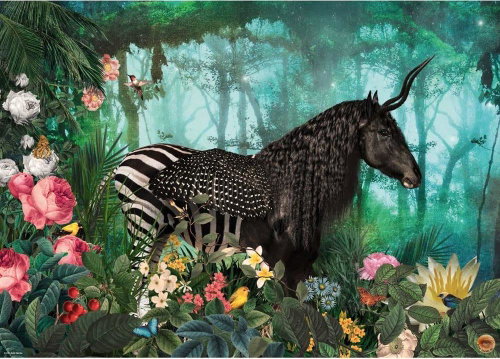 HEYE Puzzle Fauna Fantasies: Equpidae 1000 pieces - Jigsaw Puzzle - Main image