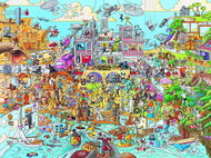 HEYE Puzzle Hollyworld 1500 pieces - Jigsaw Puzzle