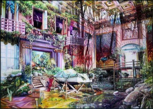 HEYE Puzzle In/Outside: Escape 1000 pieces - Jigsaw Puzzle - Main image