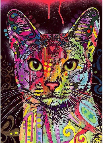 HEYE Puzzle Jolly Pets: Abyssinian Cat 2000 pieces - Jigsaw Puzzle - Main image