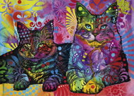 HEYE Puzzle Jolly Pets: Dedicated to Cats 1000 pieces - Jigsaw Puzzle