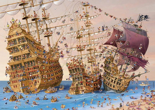 HEYE Puzzle Corsair 1000 pieces - Jigsaw Puzzle - Main image
