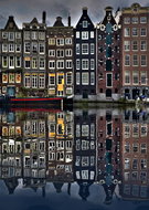 ENJOY Puzzle Houses in Amsterdam 1000 pieces - Jigsaw Puzzle