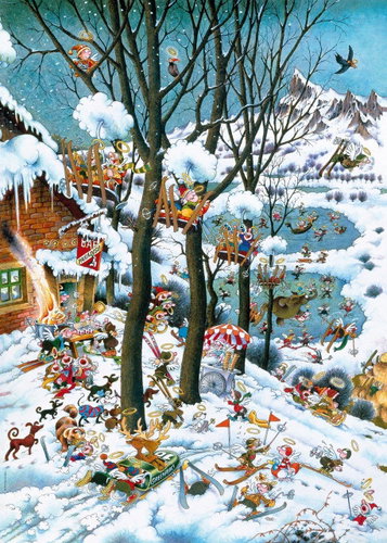HEYE Puzzle Paradise: In Winter 1000 pieces - Jigsaw Puzzle - Main image