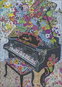 Jigsaw Puzzle HEYE Puzzle Quilt Art: piano 1000 pieces - Puzzle