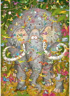HEYE Puzzle Elephant life 1000 pieces - Jigsaw Puzzle