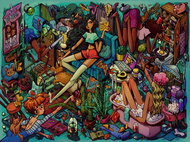 HEYE Puzzle Roommates in the household 1000 pieces - Jigsaw Puzzle