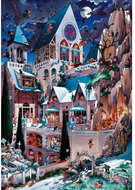 HEYE Puzzle Strašidelný hrad 2000 dílků - Puzzle