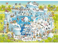 HEYE Puzzle Crazy Zoo: Polar Exposure 1000 pieces - Jigsaw Puzzle