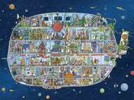 HEYE Puzzle Spaceship 1500 pieces - Jigsaw Puzzle