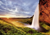 HEYE Puzzle Seljalandsfoss Waterfall, Iceland 1000 pieces - Jigsaw Puzzle
