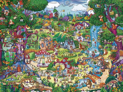 HEYE Puzzle Wonderwoods 1500 pieces - Jigsaw Puzzle - Main image