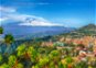 ENJOY Puzzle Etna a Taormina, Sicílie 1000 dílků - Jigsaw