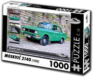 RETRO-AUTA Puzzle No. 12 Moskvich 2140 (1980) 1000 pieces - Jigsaw Puzzle