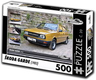 RETRO-AUTA Puzzle No. 20 Škoda Garde (1983) 500 pieces - Jigsaw Puzzle