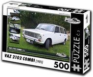 RETRO-AUTA Puzzle No. 5 Vaz 2102 Combi (1985) 500 pieces - Jigsaw Puzzle