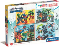 CLEMENTONI DC Super Friends 4in1 (20 + 60 + 100 + 180 pieces) - Jigsaw Puzzle