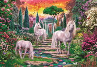 CLEMENTONI Classic garden unicorns 2000 pieces - Jigsaw Puzzle