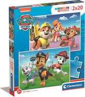 CLEMENTONI Paw Patrol 2 × 20 pieces - Jigsaw Puzzle