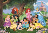 CLEMENTONI Disney princezny 104 dílků - Puzzle