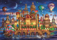 CLEMENTONI In the city center 1000 pieces - Jigsaw Puzzle