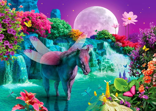 ENJOY Puzzle Magic of Moonlight 1000 pieces - Jigsaw Puzzle - Main image