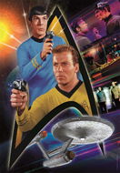 CLEMENTONI Star Trek: Kirk a Spock 500 dílků - Puzzle