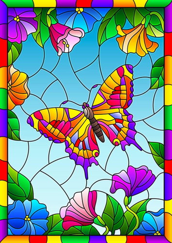 ENJOY Puzzle Crystal Butterfly 1000 pieces - Jigsaw Puzzle - Main image
